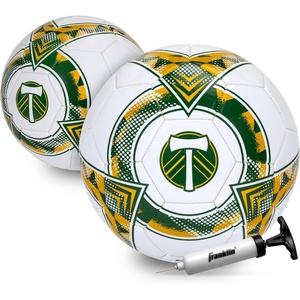 image:imageFranklin Sports Official MLS Team Soccer Balls  Official Size 5 Soccer Balls  Regulation Size  Weight Soccer Ball for Kids  Adults  Boys  Girls Soccer Ball  Air Pump IncludedPortland Timbers