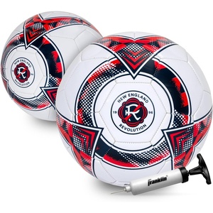 image:imageFranklin Sports Official MLS Team Soccer Balls  Official Size 5 Soccer Balls  Regulation Size  Weight Soccer Ball for Kids  Adults  Boys  Girls Soccer Ball  Air Pump IncludedNew England Revolution