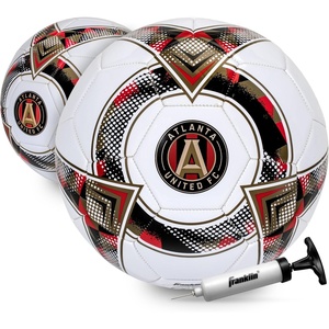 image:imageFranklin Sports Official MLS Team Soccer Balls  Official Size 5 Soccer Balls  Regulation Size  Weight Soccer Ball for Kids  Adults  Boys  Girls Soccer Ball  Air Pump IncludedAtlanta United FC
