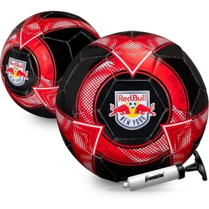 image:imageFranklin Sports Official MLS Team Soccer Balls  Official Size 5 Soccer Balls  Regulation Size  Weight Soccer Ball for Kids  Adults  Boys  Girls Soccer Ball  Air Pump IncludedNew York Red Bulls