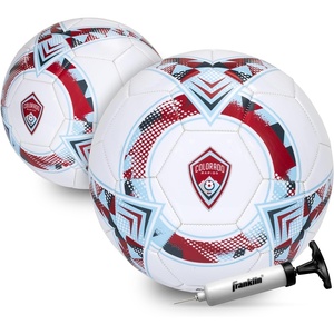 image:imageFranklin Sports Official MLS Team Soccer Balls  Official Size 5 Soccer Balls  Regulation Size  Weight Soccer Ball for Kids  Adults  Boys  Girls Soccer Ball  Air Pump IncludedColorado Rapids