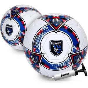 image:imageFranklin Sports Official MLS Team Soccer Balls  Official Size 5 Soccer Balls  Regulation Size  Weight Soccer Ball for Kids  Adults  Boys  Girls Soccer Ball  Air Pump IncludedSan Jose Earthquakes