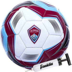 image:imageFranklin Sports Official MLS Team Soccer Balls  Official Size 5 Soccer Balls  Regulation Size  Weight Soccer Ball for Kids  Adults  Boys  Girls Soccer Ball  Air Pump IncludedColorado Rapids 2