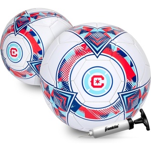 image:imageFranklin Sports Official MLS Team Soccer Balls  Official Size 5 Soccer Balls  Regulation Size  Weight Soccer Ball for Kids  Adults  Boys  Girls Soccer Ball  Air Pump IncludedChicago Fire