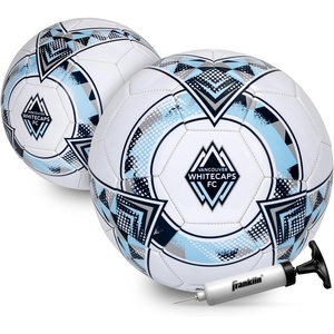 image:imageFranklin Sports Official MLS Team Soccer Balls  Official Size 5 Soccer Balls  Regulation Size  Weight Soccer Ball for Kids  Adults  Boys  Girls Soccer Ball  Air Pump IncludedVancouver White Caps