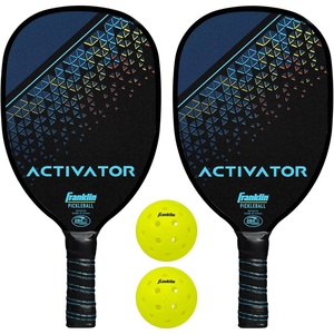 image:imageFranklin Sports Pickleball Paddle and Ball Set  Wooden Pickleball Rackets  Balls  Activator  USAPA Approved  Ball Set2 Player Set Multi