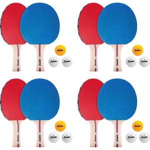 image:imageFranklin Sports Ping Pong Paddle Set with Balls  2 Player amp 4 Player Table Tennis Paddle Kit  Full Ping Pong Starter KitPack of 4