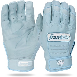 image:imageFranklin Sports USA Softball Womens Batting Gloves Fastpitch  Slowpitch Girls Gloves  Adult  Youth PairsCarolina Blue