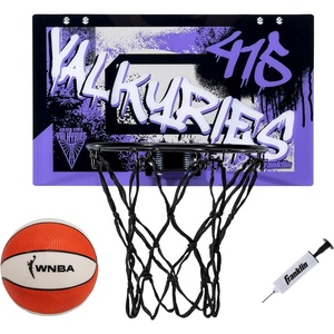 image:imageFranklin Sports WNBA Team Over The Door Basketball Hoops  Kids Indoor Mini Basketball Hoop  Ball Set  WNBA Fan Mini HoopsGolden State Valkyries