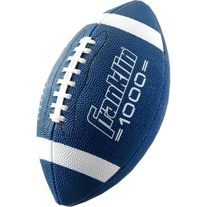 image:imageFranklin Sports Youth  Adult Footballs  Extra Grip 1000 Official Size Junior  Pee Wee Kids  1  12 PacksBlueWhite