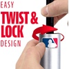 image:imageFranklin Sports 24847 MLB ProGrade Portable Tee  Diamond Hitting Drills TwistLock Height Control AllWeather Fiberglass Post HandRolled Rubber Top Elite Player Choice