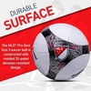 image:imageFranklin Sports MLS Pro Vent Soccer Ball  Soft Cover  Official Size and Weight Soccer Ball  Air Pump IncludedSize 3  Ages 8  Under