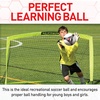image:imageFranklin Sports MLS Pro Vent Soccer Ball  Soft Cover  Official Size and Weight Soccer Ball  Air Pump IncludedSize 4  Ages 812