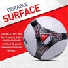 image:imageFranklin Sports MLS Pro Vent Soccer Ball  Soft Cover  Official Size and Weight Soccer Ball  Air Pump IncludedSize 5  Ages 13  Over