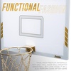 image:imageFranklin Sports Mini Basketball Hoop  Premium Gold Chrome Wall Mounted Backboard Mini Hoop with Rim  Net  Ball Included  Perfect Bedroom Accessory
