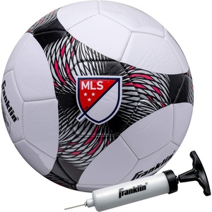 image:imageFranklin Sports MLS Pro Vent Soccer Ball  Soft Cover  Official Size and Weight Soccer Ball  Air Pump IncludedSize 3  Ages 8  Under