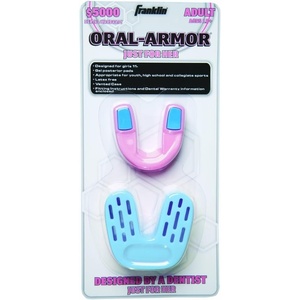 image:imageFranklin Sports OralArmor Just For Her Mouthguard with Case Pink