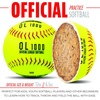 image:imageFranklin Sports Practice Softballs  Youth Softballs Great for Kids  Official Size  Weight Softball  Perfect for Practice  12 Yellow  12 Pack