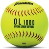 image:imageFranklin Sports Practice Softballs  Youth Softballs Great for Kids  Official Size  Weight Softball  Perfect for Practice  12 Yellow  12 Pack