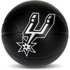 image:imageFranklin Sports Kids NBA Mini Foam Basketball  55 Inch Soft Toy Basketball for Indoor or Mini Over the Door HoopsSan Antonio Spurs