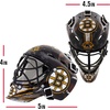 image:imageFranklin Sports NHL Team Logo Mini Hockey Goalie Mask with Case  Collectible Goalie Mask with Official NHL Logos and ColorsBoston Bruins