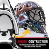 image:imageFranklin Sports NHL Team Logo Mini Hockey Goalie Mask with Case  Collectible Goalie Mask with Official NHL Logos and ColorsColorado Avalanche