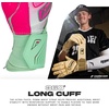 image:imageFranklin Sports MLB Powerstrap Infinite Batting Gloves  MintPink  Adult XL