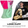 image:imageFranklin Sports MLB Powerstrap Infinite Batting Gloves  MintPink  Youth S