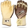 image:imageFranklin Sports MLB Powerstrap Infinite Batting Gloves  VanillaMocha  Adult M