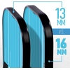 image:imageFranklin Sports Pro Pickleball Paddle  USAP Approved Paddle with MaxGrit Technology  Elongated Handle for Maximum ControlPro Player  Blue