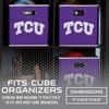 image:imageFranklin Sports NCAA Storage BinTCU Horned Frogs