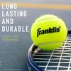 image:imageFranklin Sports Pressureless Tennis Balls  Official Size Low Pressure  Great for Training  Practice  Low Bounce  All Court Surface  Carry Bag Included18 Balls