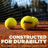 image:imageFranklin Sports Pressureless Tennis Balls  Official Size Low Pressure  Great for Training  Practice  Low Bounce  All Court Surface  Carry Bag Included3 Pack