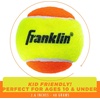 image:imageFranklin Sports Starter Tennis Balls  Pressureless Low Bounce for Beginners  Great for Training  Practice  3 Pack  All Court SurfaceOrange