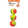image:imageFranklin Sports Starter Tennis Balls  Pressureless Low Bounce for Beginners  Great for Training  Practice  3 Pack  All Court SurfaceOrange