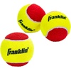 image:imageFranklin Sports Starter Tennis Balls  Pressureless Low Bounce for Beginners  Great for Training  Practice  3 Pack  All Court SurfaceRed