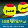 image:imageFranklin Sports Starter Tennis Balls  Pressureless Low Bounce for Beginners  Great for Training  Practice  3 Pack  All Court SurfaceRed