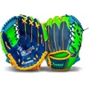 image:imageFranklin Sports Teeball Meshtek Gloves NavyLimeOrange Right Hand Throw 95