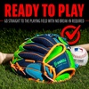 image:imageFranklin Sports Teeball Meshtek Gloves NavyLimeOrange Right Hand Throw 95