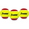image:imageFranklin Sports Starter Tennis Balls  Pressureless Low Bounce for Beginners  Great for Training  Practice  3 Pack  All Court SurfaceRed