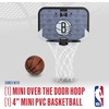 image:imageFranklin Sports NBA Mini Over the Door Basketball HoopBrooklyn Nets