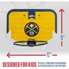 image:imageFranklin Sports NBA Mini Over the Door Basketball HoopDenver Nuggets