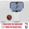 image:imageFranklin Sports NBA Mini Over the Door Basketball HoopSan Antonio Spurs