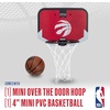 image:imageFranklin Sports NBA Mini Over the Door Basketball HoopToronto Raptors