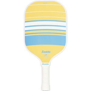 image:imageFranklin Sports Nash Max Grit Fiberglass Pickleball Paddle  YellowBlueGreen Multi