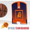 image:imageFranklin Sports NBA Phoenix Suns Mini Over the Door Basketball Hoop  Kids Indoor Mini Basketball Hoop with Ball  NBA Fan Shop Toy for Bedroom  Office  Over the Door Set
