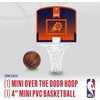 image:imageFranklin Sports NBA Phoenix Suns Mini Over the Door Basketball Hoop  Kids Indoor Mini Basketball Hoop with Ball  NBA Fan Shop Toy for Bedroom  Office  Over the Door Set