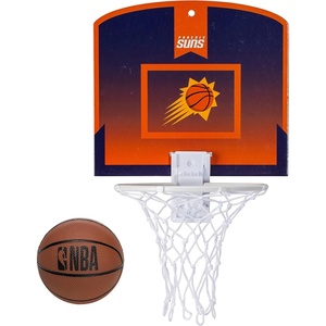 image:imageFranklin Sports NBA Phoenix Suns Mini Over the Door Basketball Hoop  Kids Indoor Mini Basketball Hoop with Ball  NBA Fan Shop Toy for Bedroom  Office  Over the Door Set