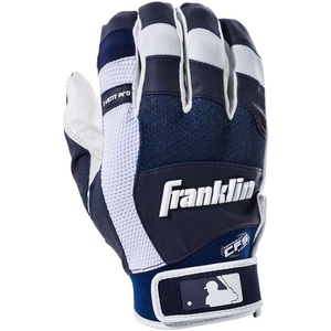 image:imageFranklin Sports Adult MLB XVent Pro Batting Gloves PairWhiteNavy