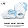 image:imageFranklin Sports CTZ FP Softball Glove  1175 IWeb  White  Blue
